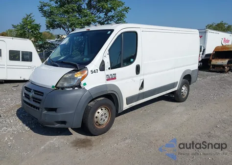 2017 Ram Promaster 1500 Low Roof 136 Wb from USA, damaged, VIN 3C6TRVAGOHE511875